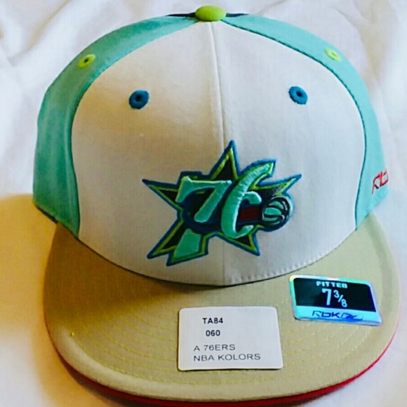Reebok Other - HOST PICK!! Reebok Kolors 76ers fitted hat!